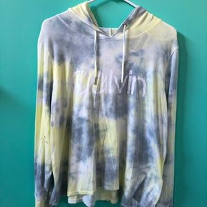NEW! Calvin Klein Tie Dye Hoodie